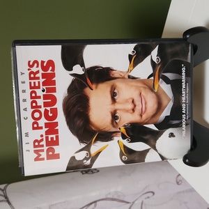 Jim Carrey MR. POPPER"S PENGUINS Funny Family Movie DVD